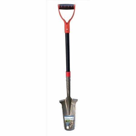 SHOVEL SAW 45 in. Steel V-Shaped Trenching Shovel Fiberglass Handle SAWSHOVRTL